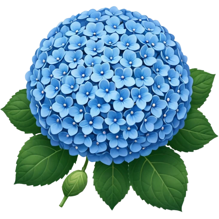 hydrangea emoji
