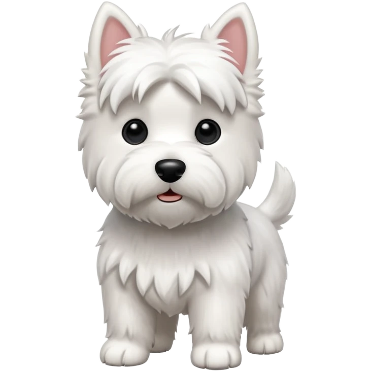 Westie dog emoji