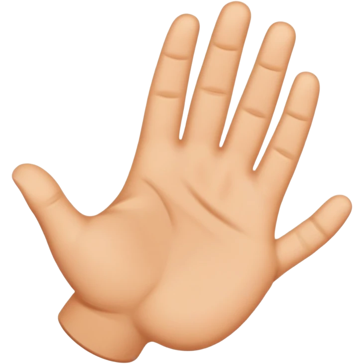 🖐️+😌 emoji