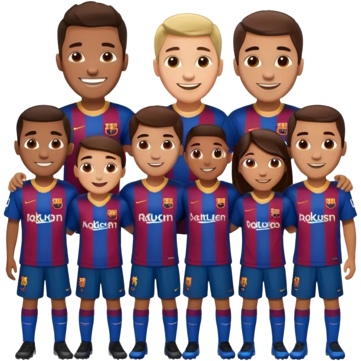 FC BARCELONA SMALL FOR CHATTING emoji