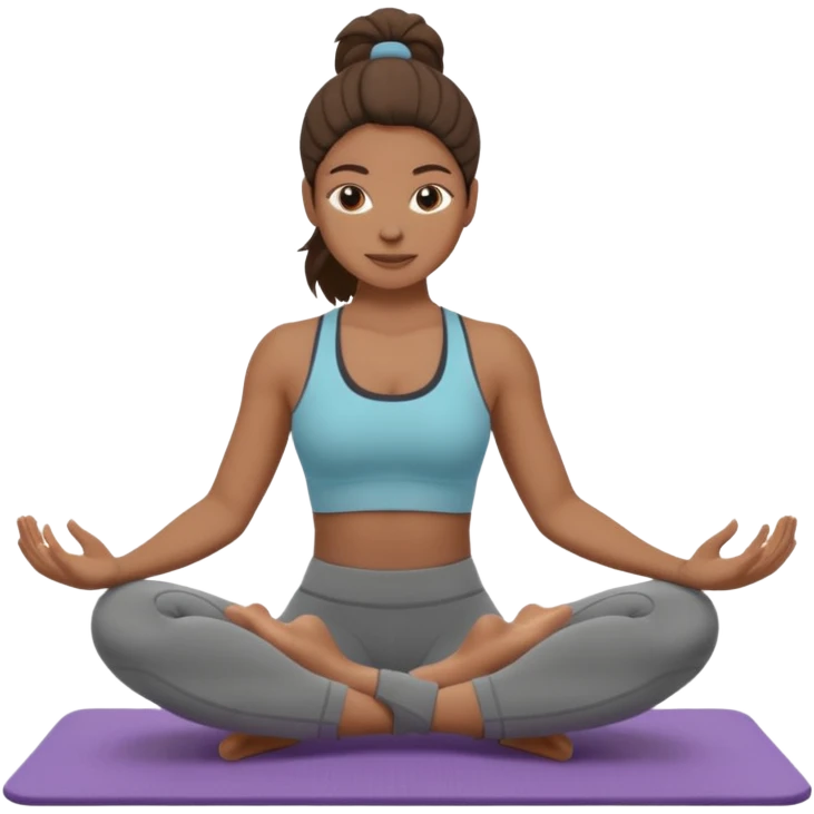 Mat pilates emoji