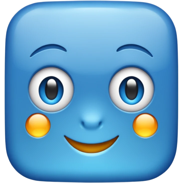 Blue check emoji
