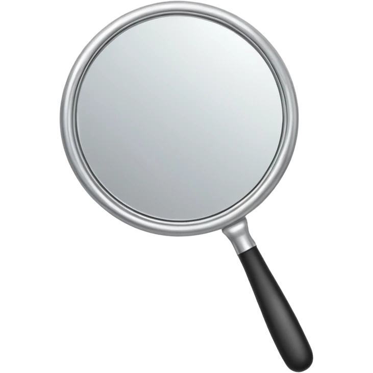 hand mirror emoji