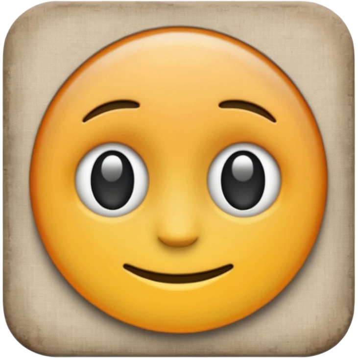 washed-out emoji