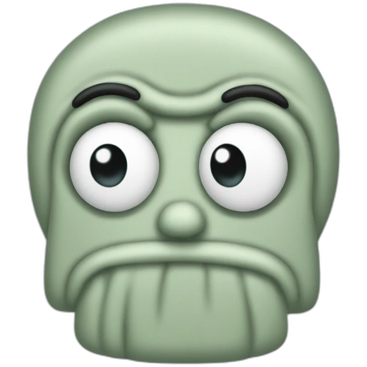 Squidward emoji