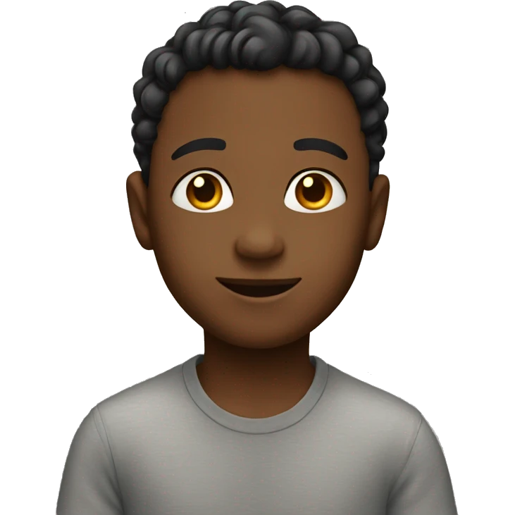 open and loving boy emoji