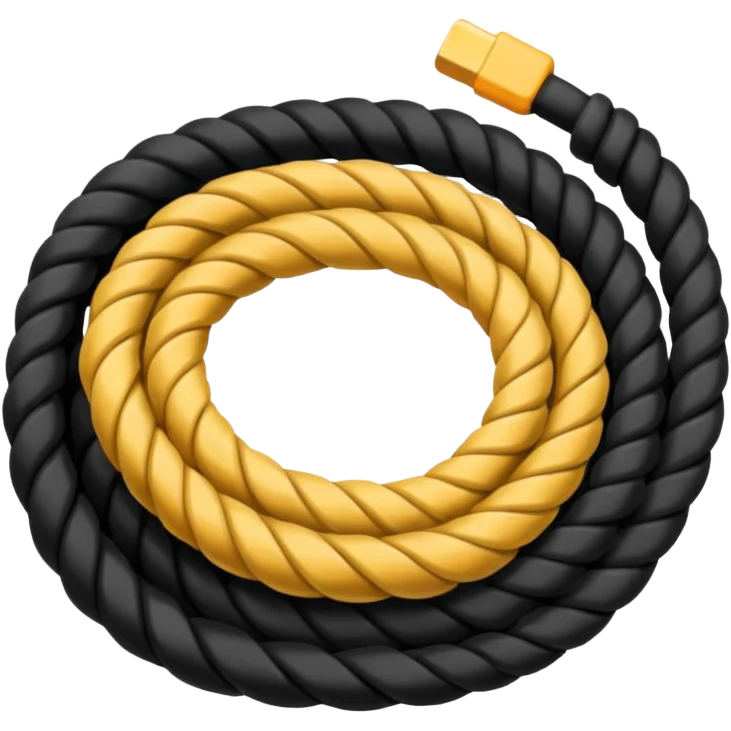 Black rope emoji