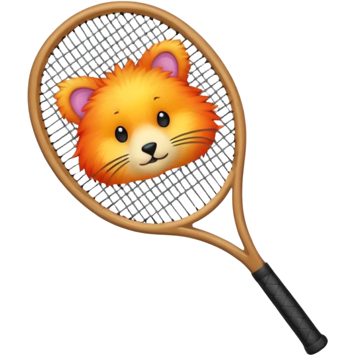 Tennis-Racket Animals emoji