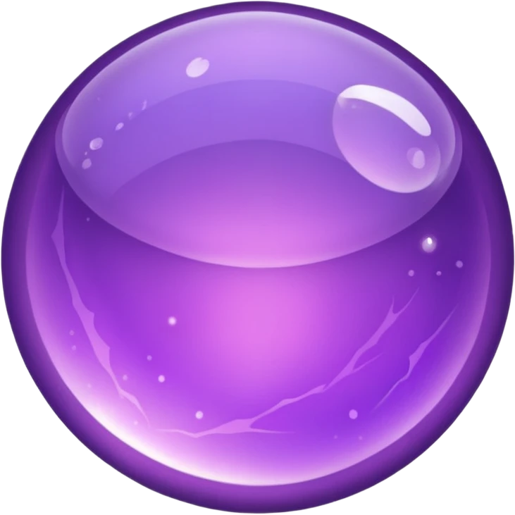 purple magical stone emoji