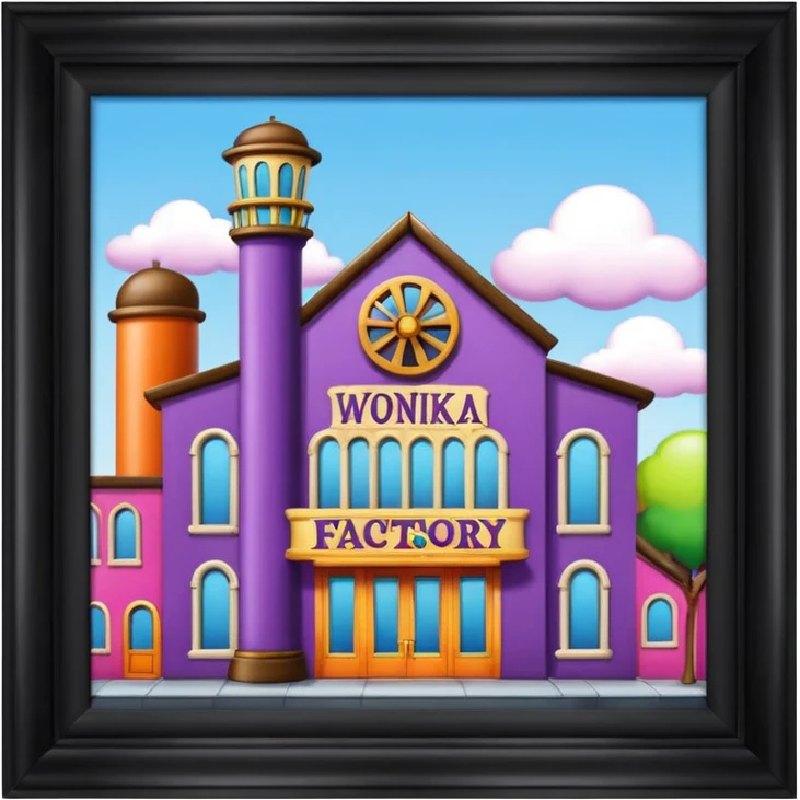 Wonka factory store emoji