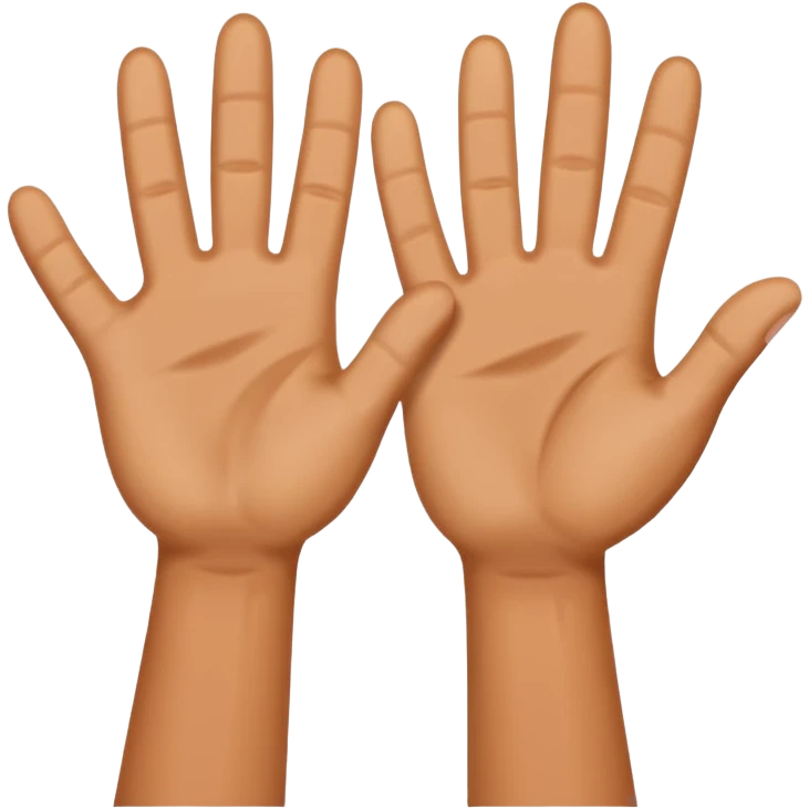 high five hands emoji