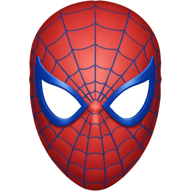 Spiderman face emoji