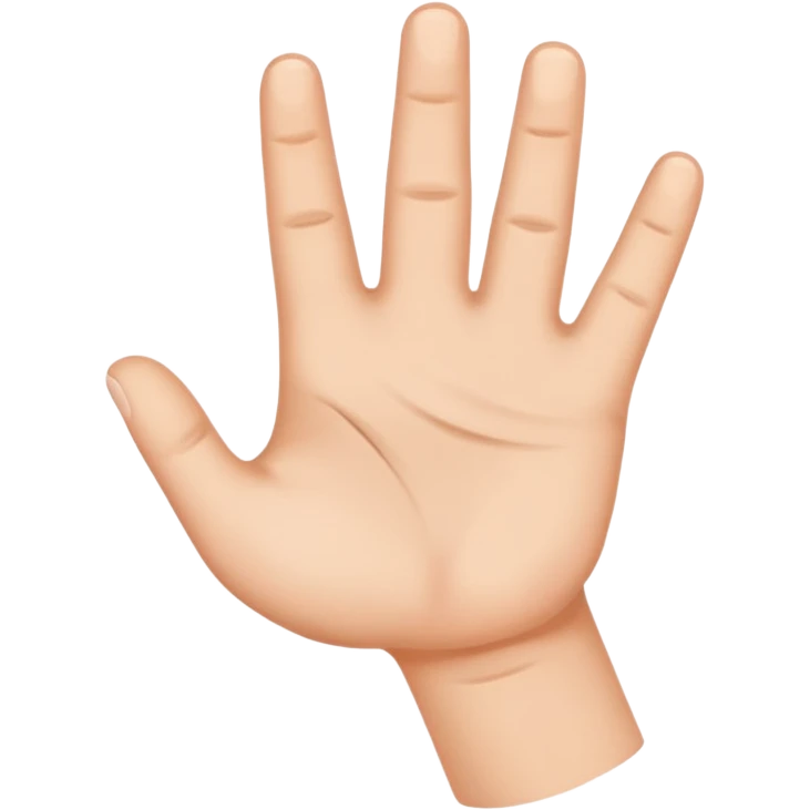 W V hand emoji