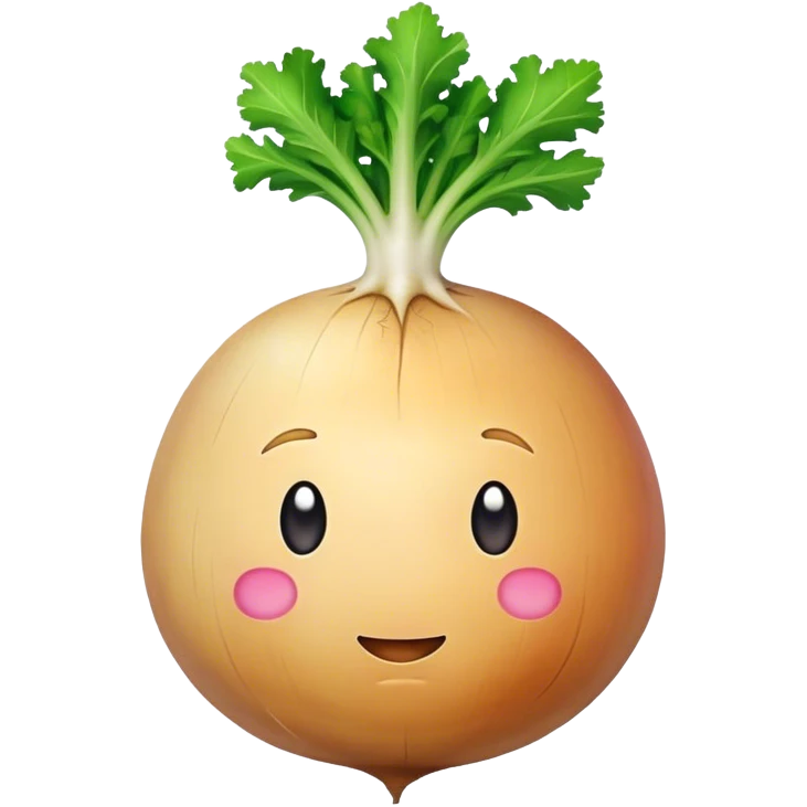 turnup turnip emoji