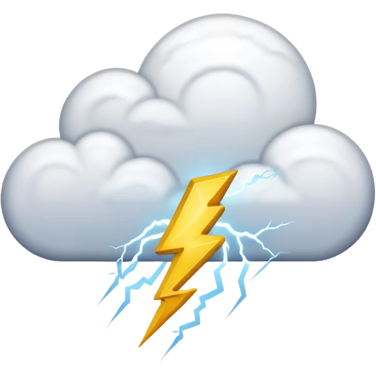 trueno emoji