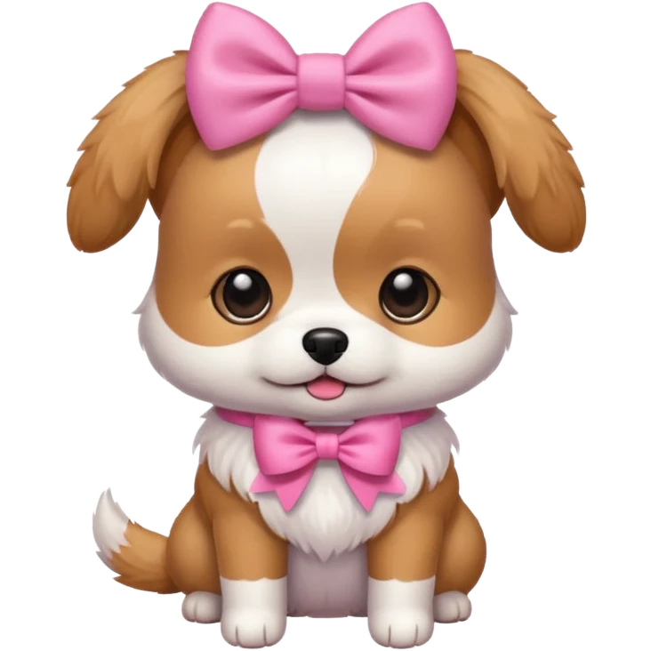 Perrito con  🎀ྀིྀི emoji