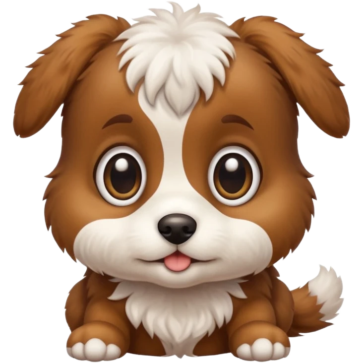 a puppy emoji