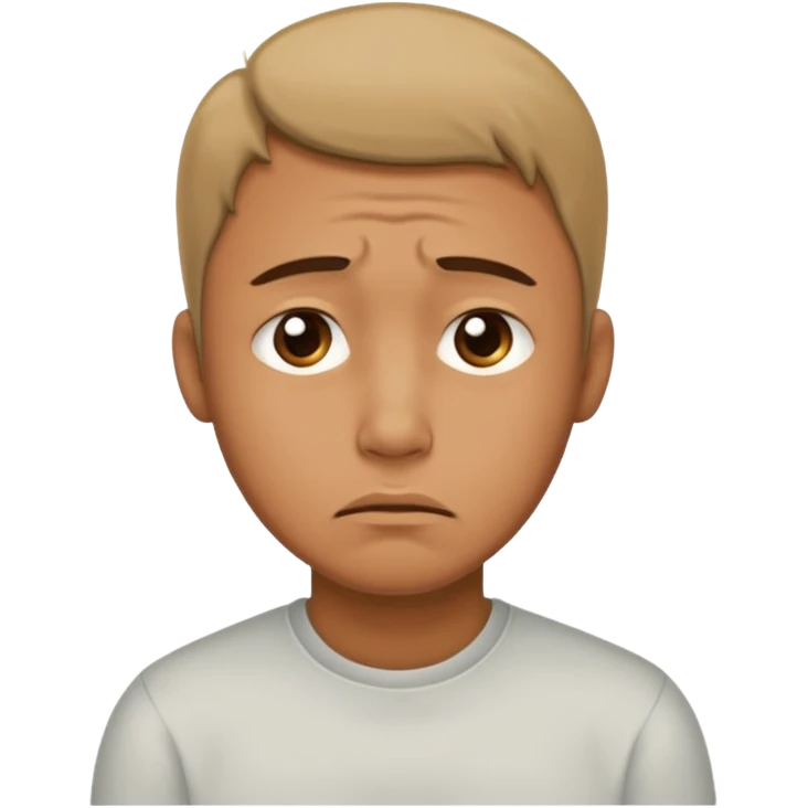 a man ask for forgiveness emoji