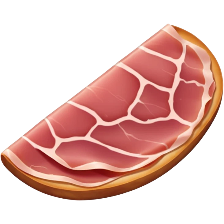 Prosciutto thin slice emoji