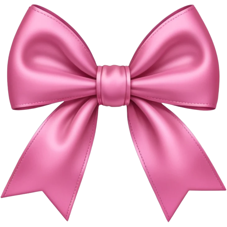 Bow pink  emoji