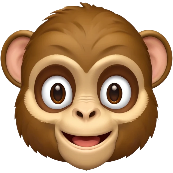 chatting monkey emoji
