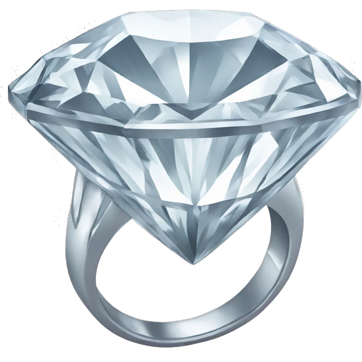Huge Diamond ring emoji