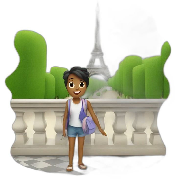 vacation in Paris this summer emoji