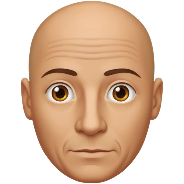 bald man from naples emoji
