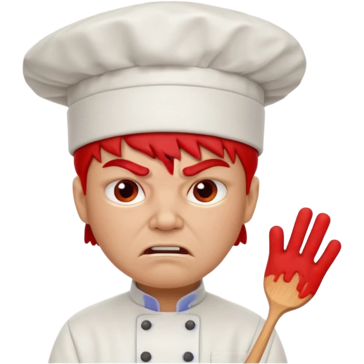 Chef hate emoji