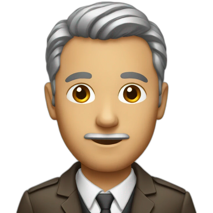 smart man emoji