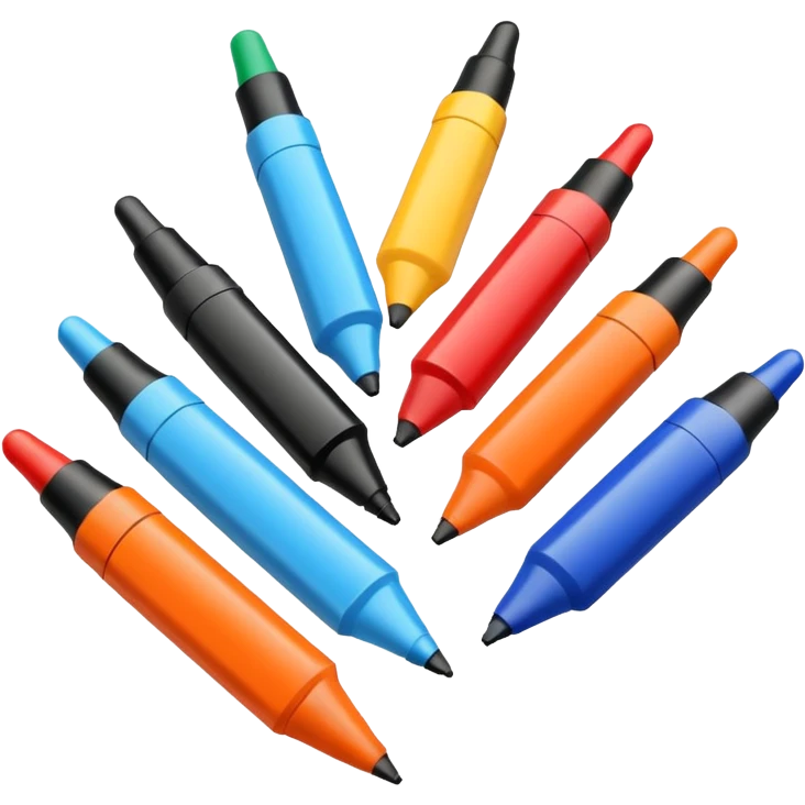 Markers emoji