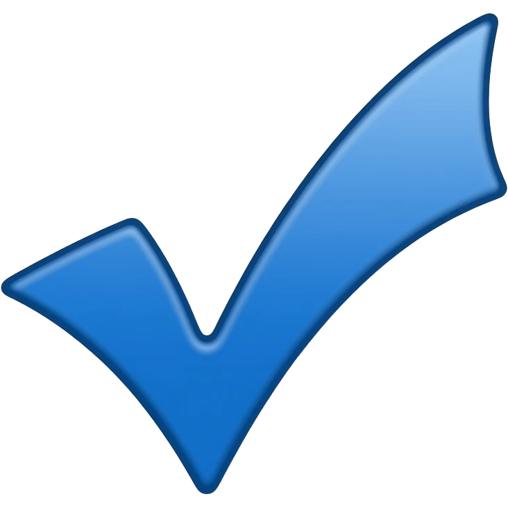 Blue emoji ☑️https://www.emojis.com/emoji/blue-tmavi-tik-tik-beyaz-renk-yuvarlak-taban-olan-mavi-emoji-emojiick-and-circ-WL7B0QKy85m emoji
