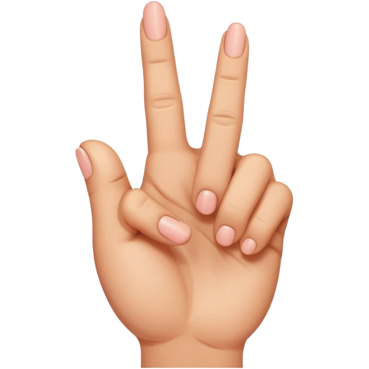 Middle finger emoji