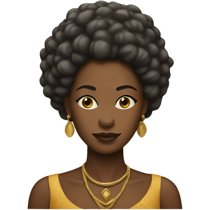 African queen emoji