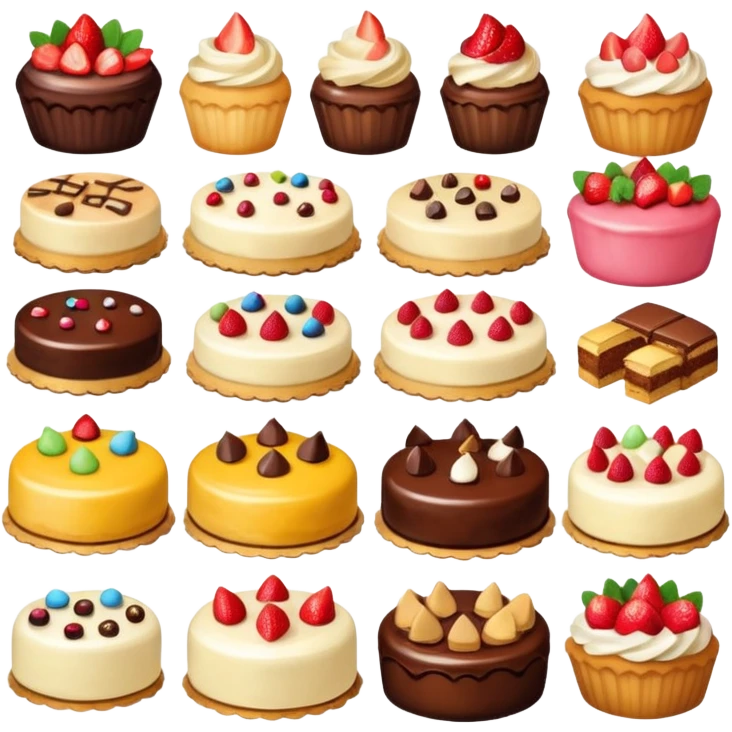 dessert menu emoji
