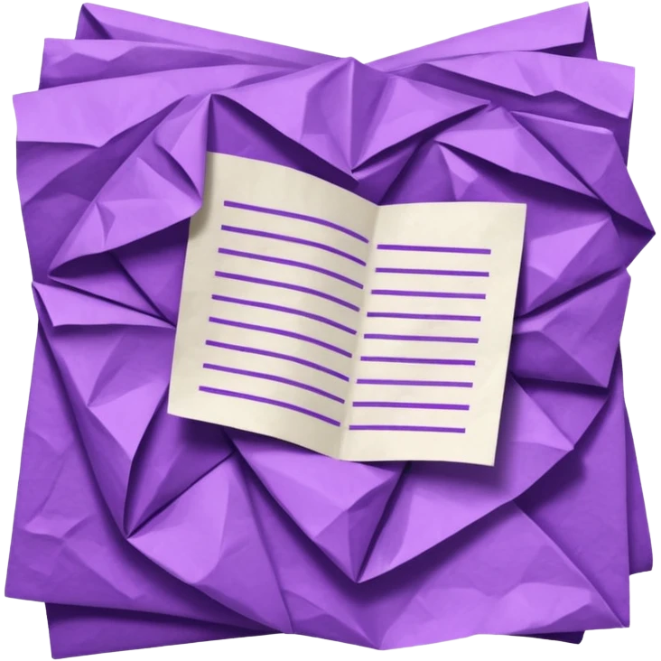 purple notes emoji
