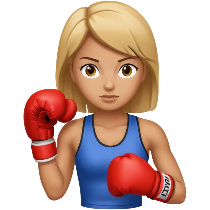 boxing lady emoji