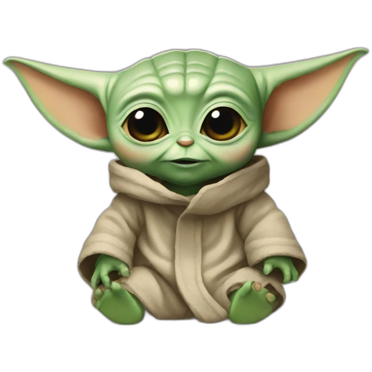 Baby yoda emoji
