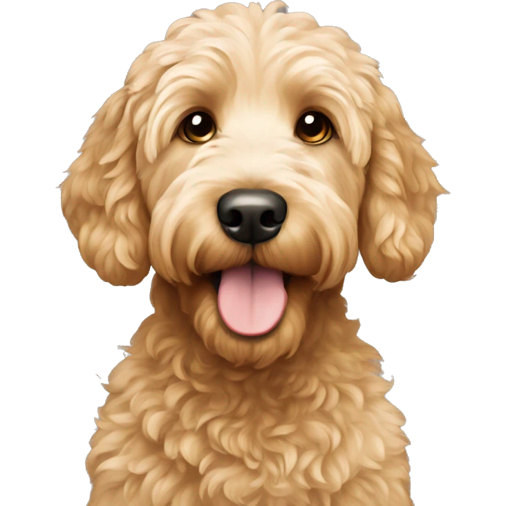 Goldendoodle  emoji