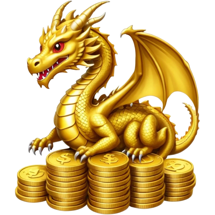 strack coins dragon emoji