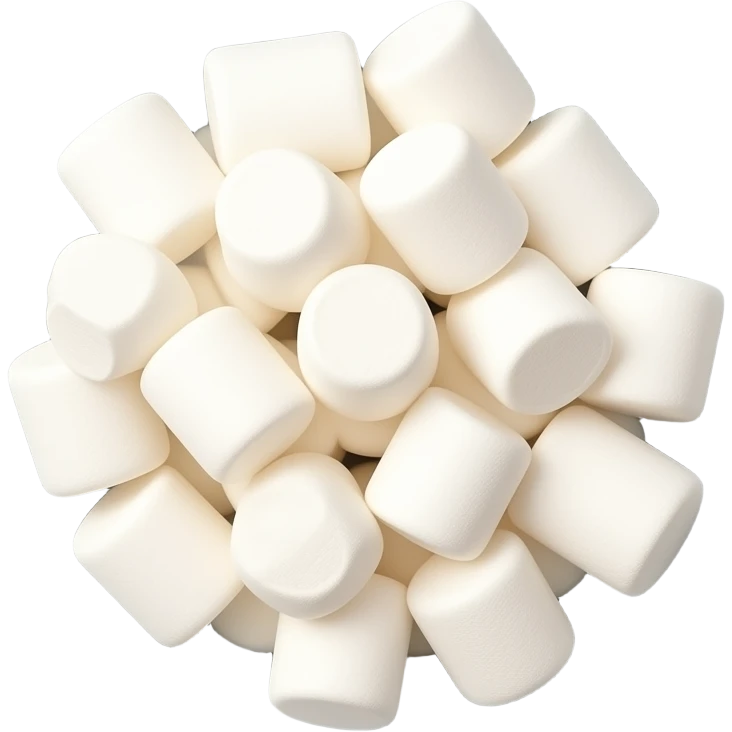Marshmallows dish emoji