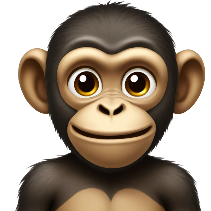 smirking monkey emoji