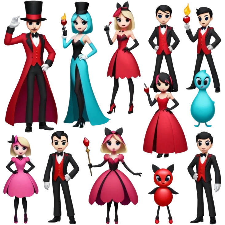Hazbin hotel emoji