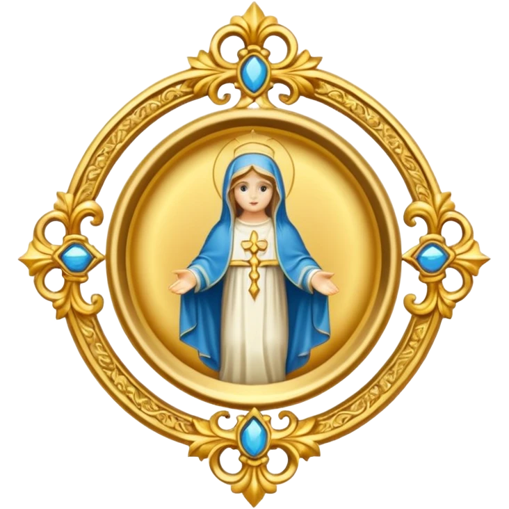 ave maria's emblem  emoji