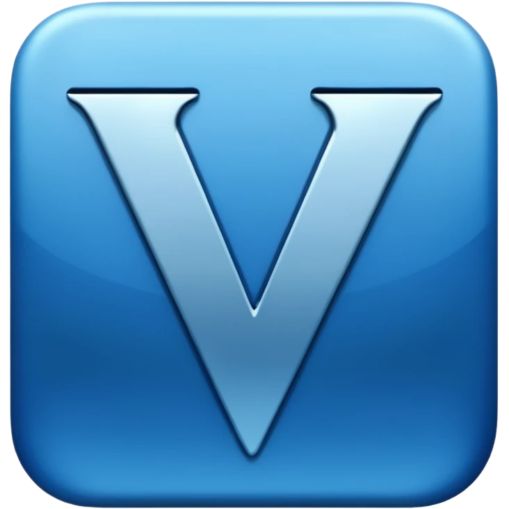 letter v emoji