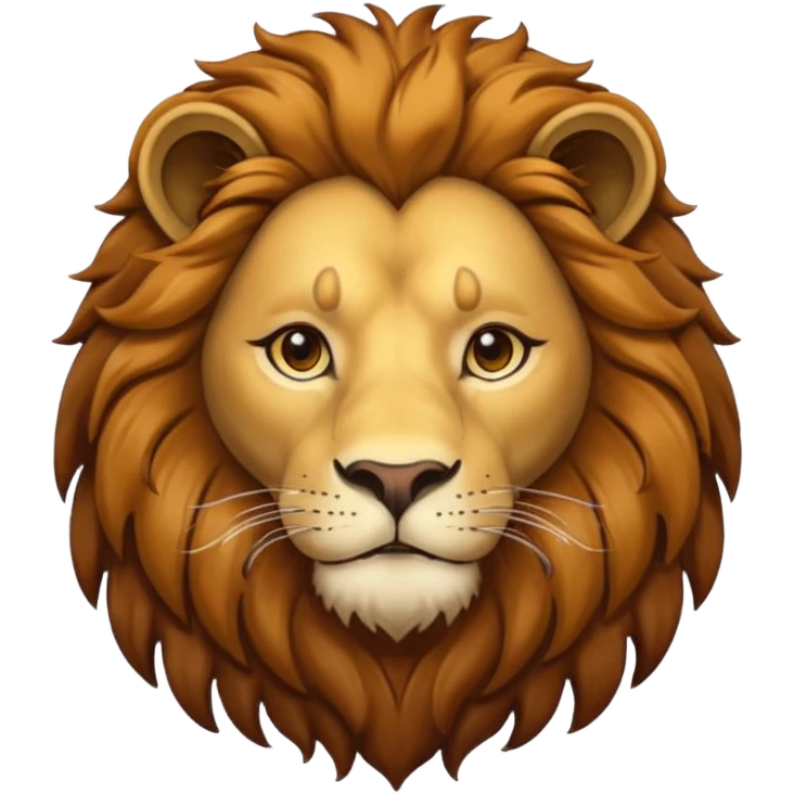 lion family, Father emoji