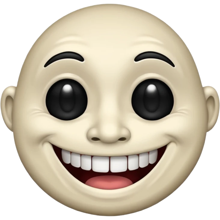 Trollface face emoji