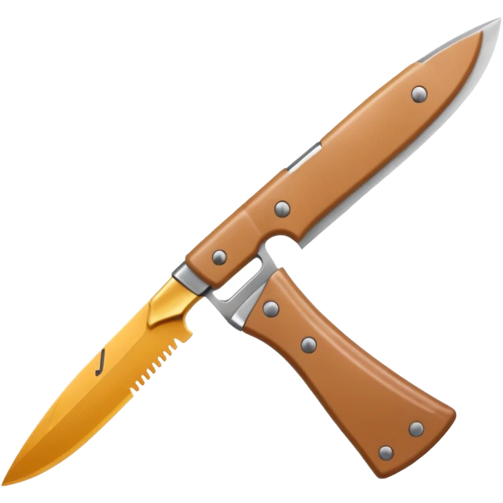 Buying  a knife emoji