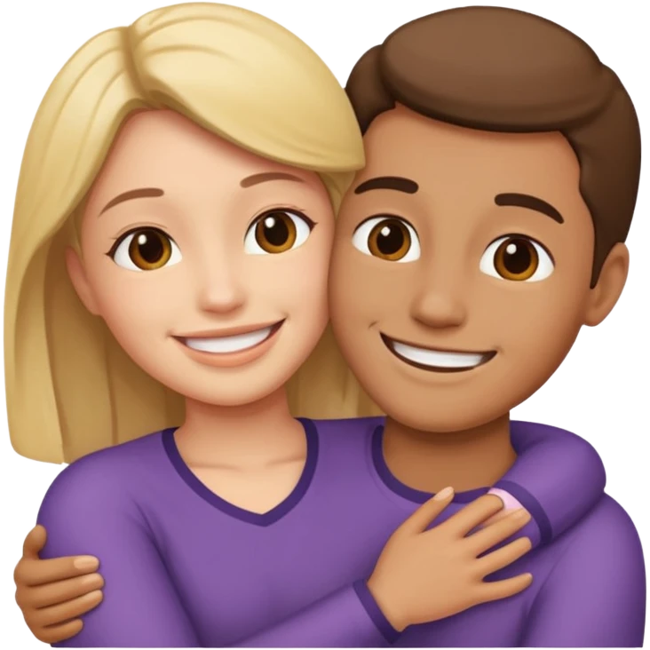 🥹+🫂 emoji