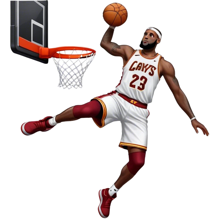 lebron dunk emoji